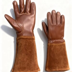 Long Anti-Puncture Gardening Gloves - For Rose and Cactus Pruning and Garden Work