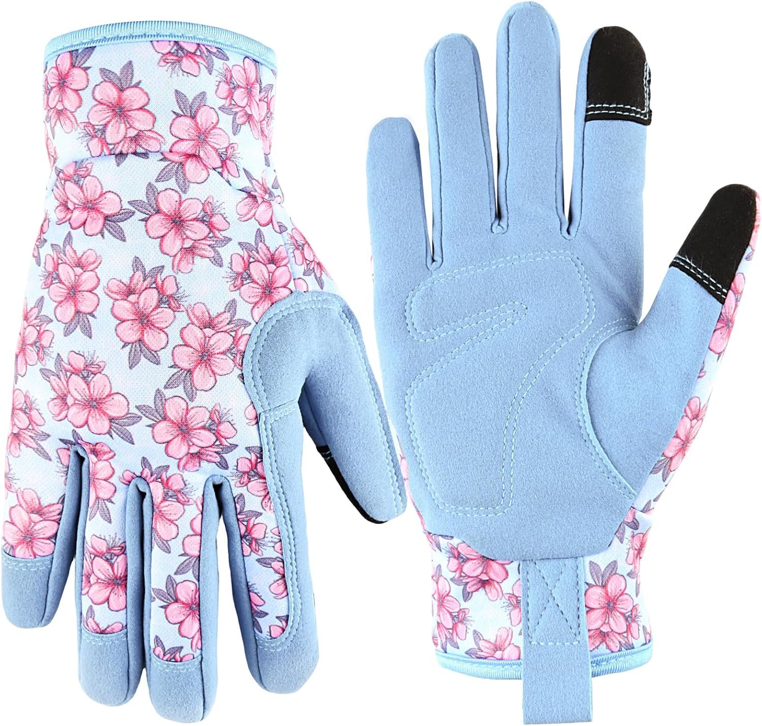 Breathable Machine Washable Gardening Gloves - Flexible Work Gloves Women's Gift